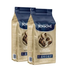 Caffè Borbone Crema Superiore Whole Coffee Beans, 2 × 1 kg  