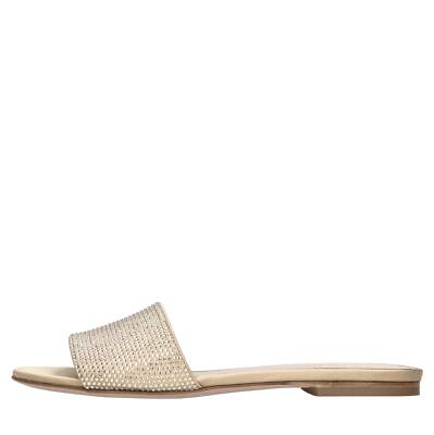 CASSIS SATIN-CRYSTAL Mules e sabot GEDEBE Donna Beige Amu031_gede