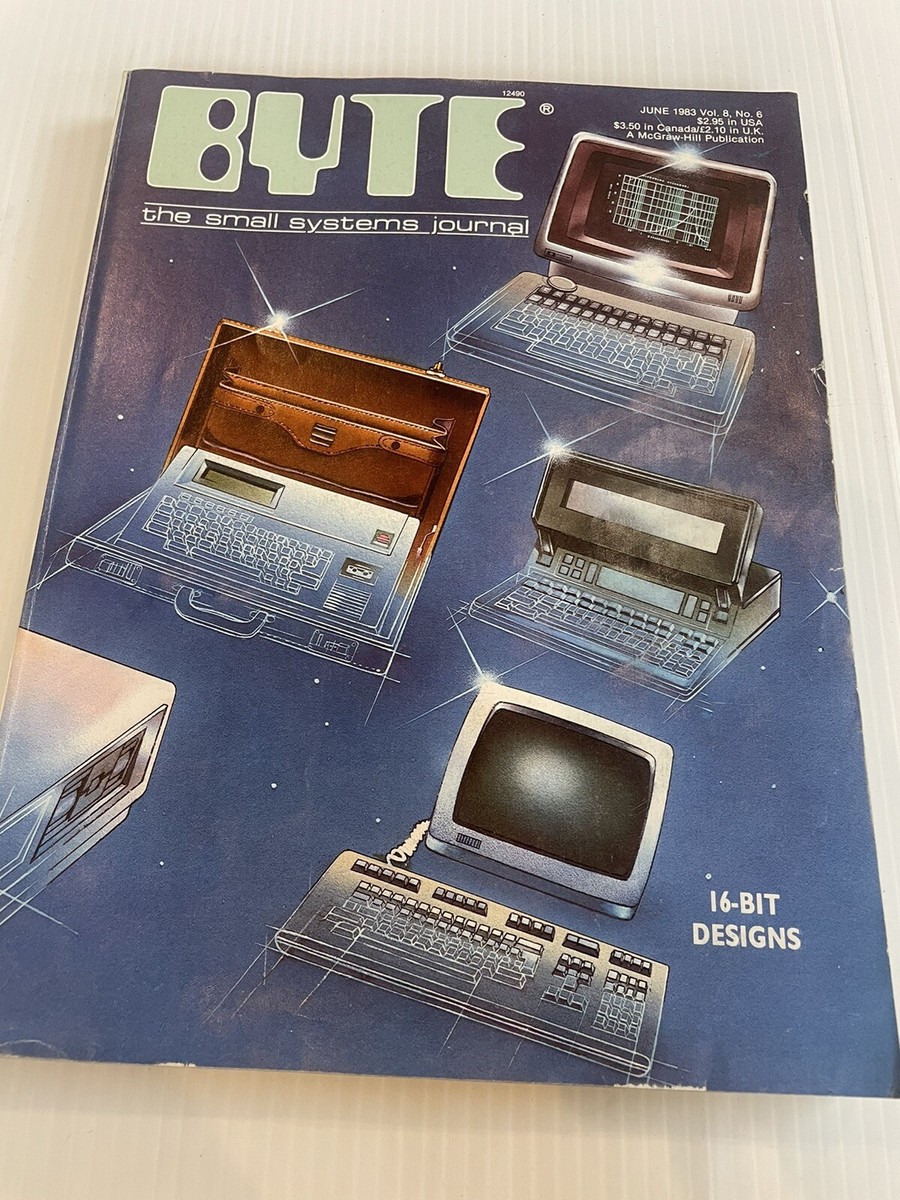 洋書 Byte 1983 Vintage Byte Magazine June 1983 : 16-Bit Designs | eBay