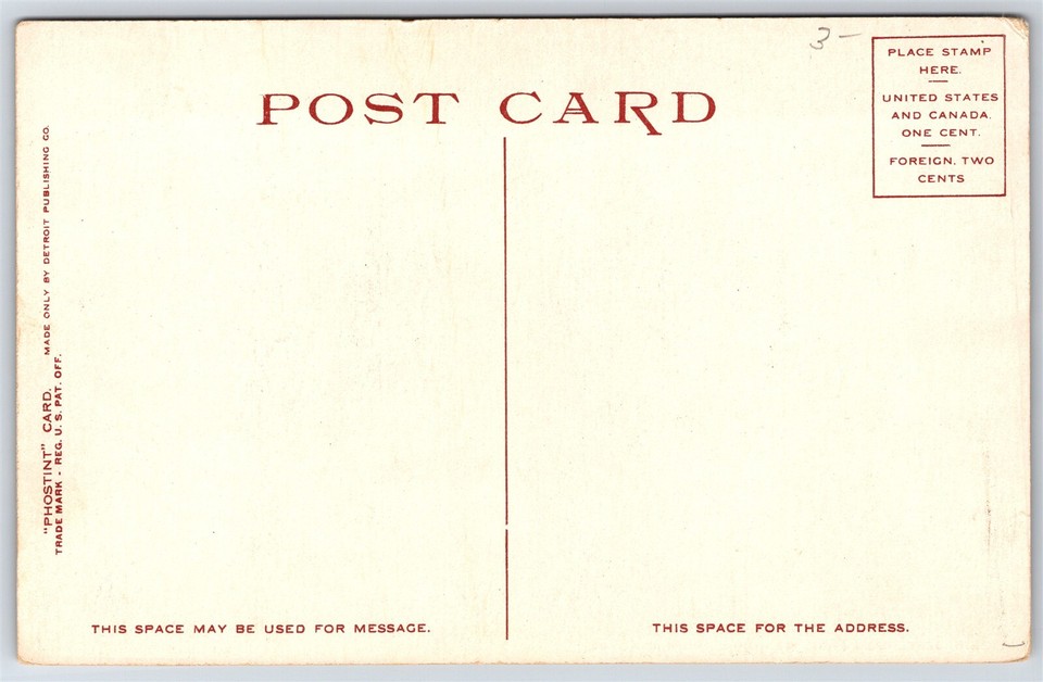 Postcard VA Richmond Virginia Jefferson Davis Memorial Removed Monument