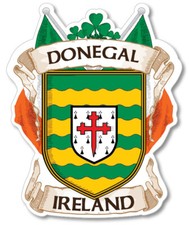 County Donegal Ireland Irish Decal Sticker