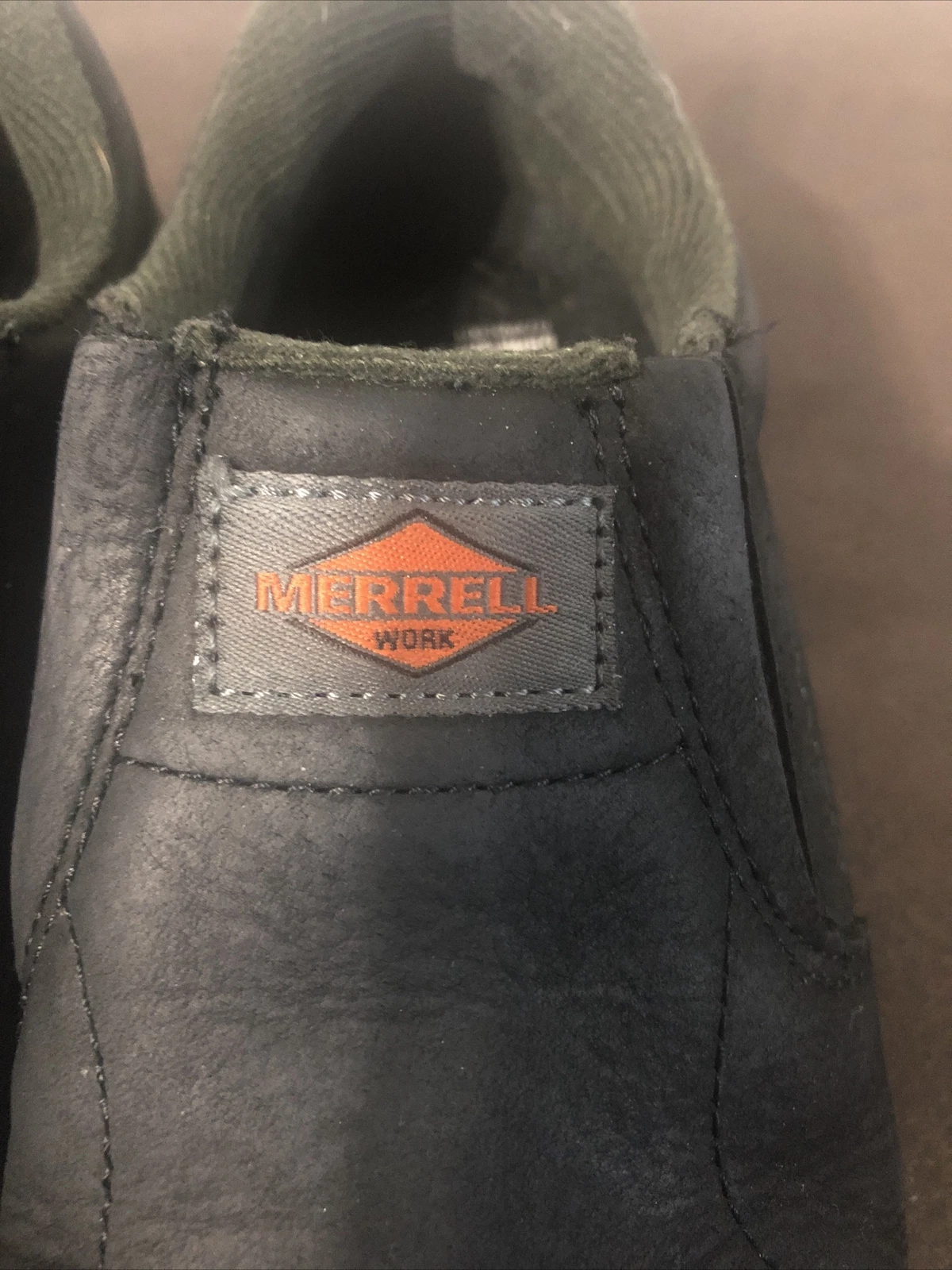 merrell work comfort slip on shoes