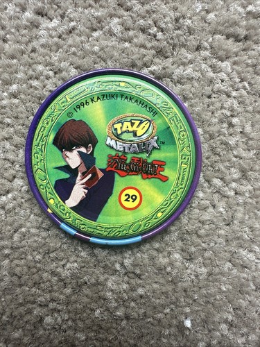 Yu-Gi-Oh Metallix Tazo Discs X 8. 01 10 28 29 30 39 52 59 Release Twisties 1996 - Picture 6 of 10