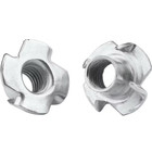 <!--F#f_0-->Tee Nuts M6 - M10 Metric Course 4 Prong T-Nut Stainless Steel G304<!--F/-->