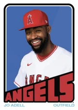 2022 TOPPS TBT 1972-73 BASKETBALL SET 11 CARD ANGELS JO ADELL #31