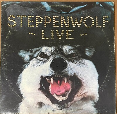 Steppenwolf Live  1970 ABC Dunhill DSB 50075 Double LP Gatefold Cover VG  E20