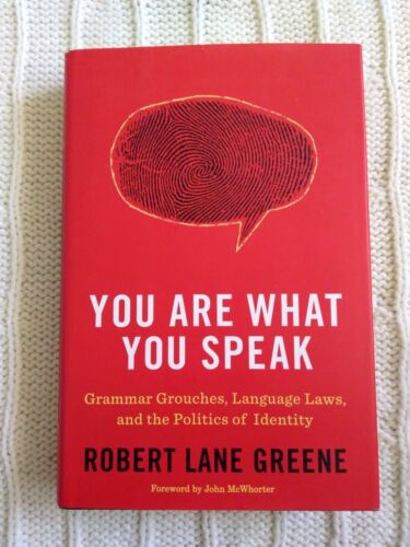 YOU ARE WHAT YOU SPEAK (HARD COVER) LIKE NEW-FREE POST WITH TRACKING - Picture 1 of 2