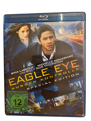 Eagle Eye   Außer Kontrolle (Blu-Ray, 2008) mit Shia LaBeouf & Michelle Monaghan