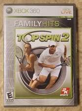 Top Spin 2 (Microsoft XBox360) CIB Complete 2006 Perfect Tennis 
