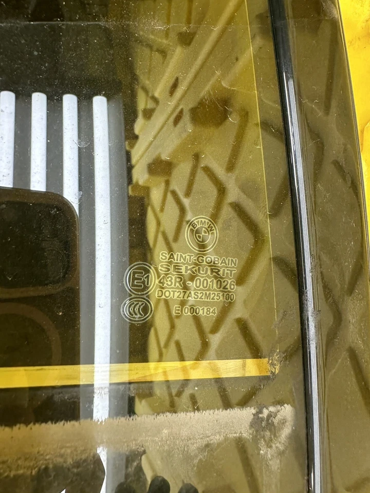 BMW 650i 640i F06 2013-2019 trasero izquierdo lado del conductor cuarto de vidrio ventilación OEM Foto 3 de 4