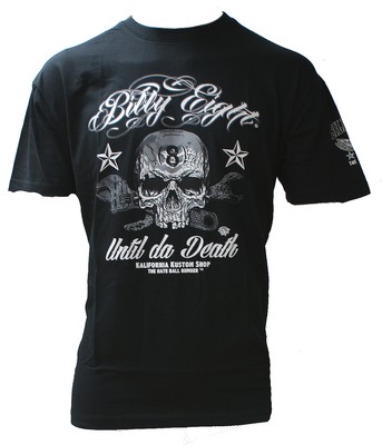 Biker T-Shirt Billy Eight - UNTIL DA DEATH - Biker Merch