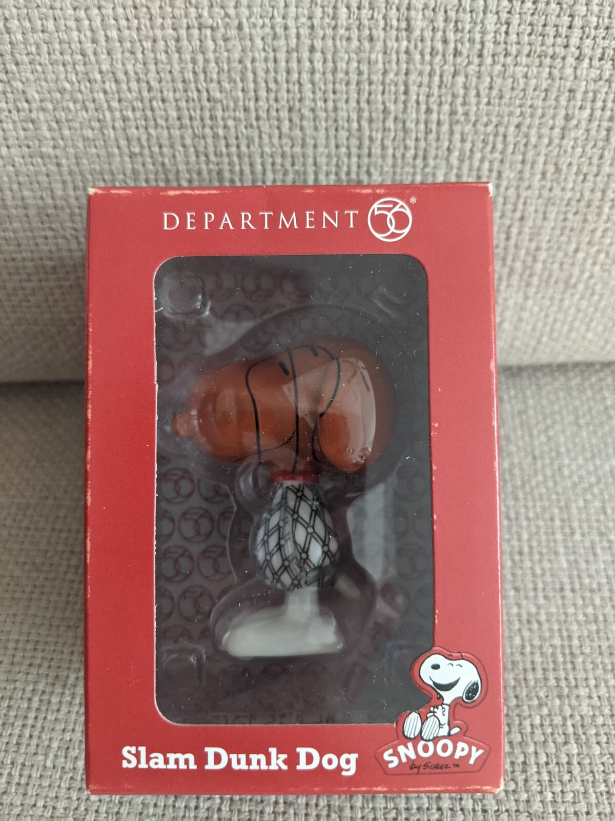Noopy Dog Dept 56 Peanuts Snoopy Slam Dunk Dog Basketball | eBay