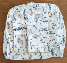 Pottery Barn Kids Dr. Seuss Fitted Sheets And Four Pillow Cases Toddler Bedding