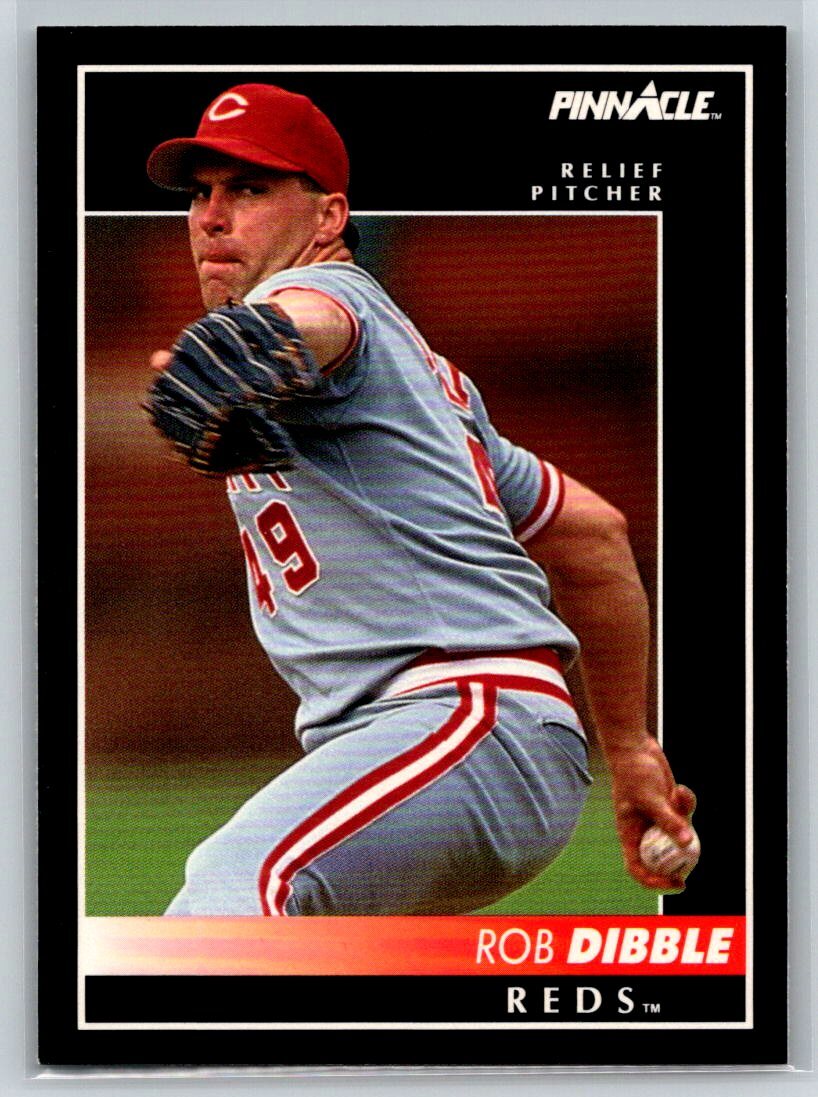 1992 Pinnacle #180 Rob Dibble