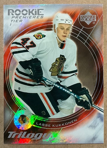 2003-04-lasse-kukkonen-ud-trilogy-rookie-premieres-card-145-blackhawks
