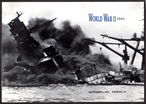 US 1991 Sc# 2559 First Day Ceremony Program WWII Series - 1941: A World at War - 第 1/4 張圖片
