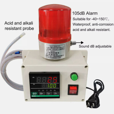 Temperature alarm limit high and low temperature alarm The oven Breeding Farm