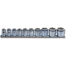 Koken RS3450M/10 3/8 Inch Sq. Dr. Socket set 8mm-22mm Nut Grip 10 Pieces