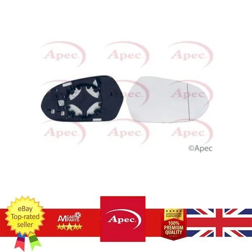 Brand New Exterior Mirror Glass For Audi A6 12-18 4G0857536B APEC AMG2084