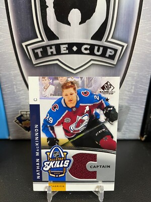 2020-21 SP Game Used NHL All Star Skills Jersey Captains #ASCNM Nathan MacKinnon