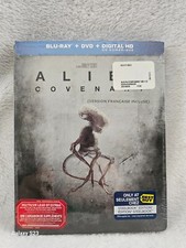 Alien Convenant Steelbook Bestbuy Exclusive OOP New Sealed Blu-ray DVD complete
