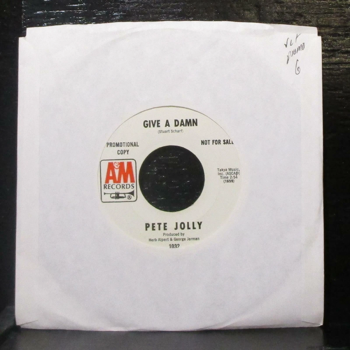Pete Jolly - Give A Damn 7