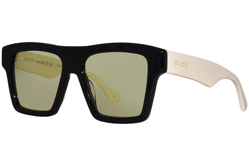 IKANOO Retro Rectangle Sunglasses - Y2K 90s Small Square Frame, Black, UV400 Protection