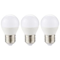 Kobi E27 Led-Lampe Globe 6W 470Lm 4000K Neutralweiß 3 StüCk