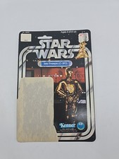 Star Wars Kenner C-3PO 12 C back cardback original 1977
