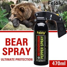 Bear Spray Large 16oz Canister Powerful Home Protection w/ Spray Bag