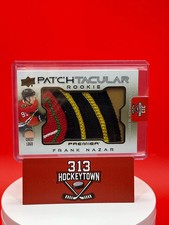 2024-25 UD Premier Patch'tacular Rookie Frank Nazar #RPT-FN Chest Logo Patch
