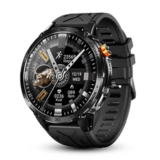 Alpha Smartwatch for iPhone & Android, Answer/Make Call, 24/7 Wellness Tracke...