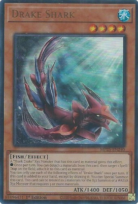 #ad YUGIOH: 1x Drake Shark MP25 EN240 Ultra Rare 2025 Mega Pack $1.99