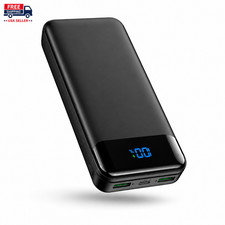 40000mAh Power Bank 30W PD Fast Charging USB-C QC 4.0 Portable Charger LED