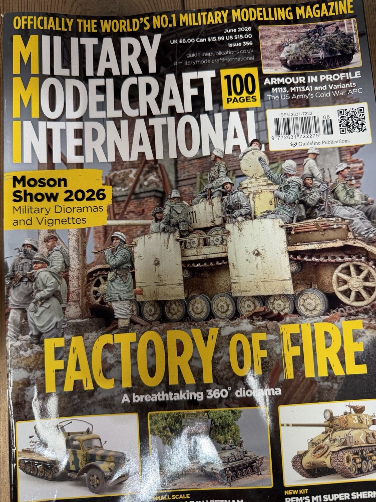 Military Modelcraft International magazine Jun 26 Moson Show Dioramas &Vignettes