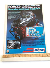 Bm Supercharger Original 1983 Ad Bm Supercharger Original 1983 Ad