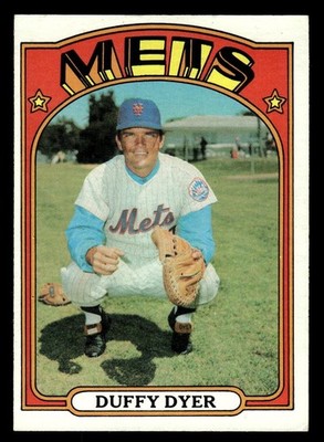 1972 Topps Baseball #127 Duffy Dyer EX *e2