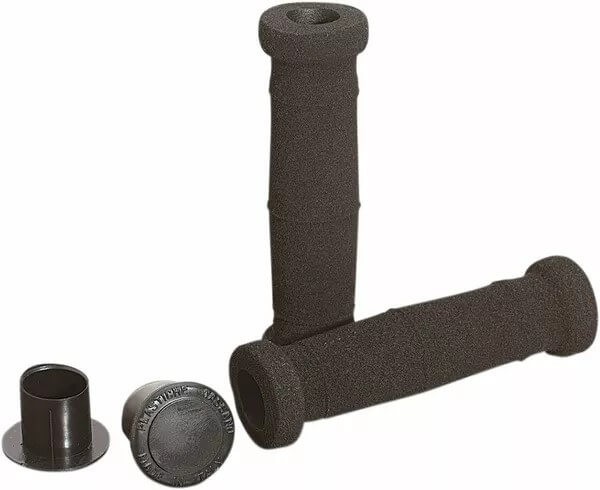 POIGNEES REVÊTEMENTS Superbike 785 anti-vibration en mousse noire