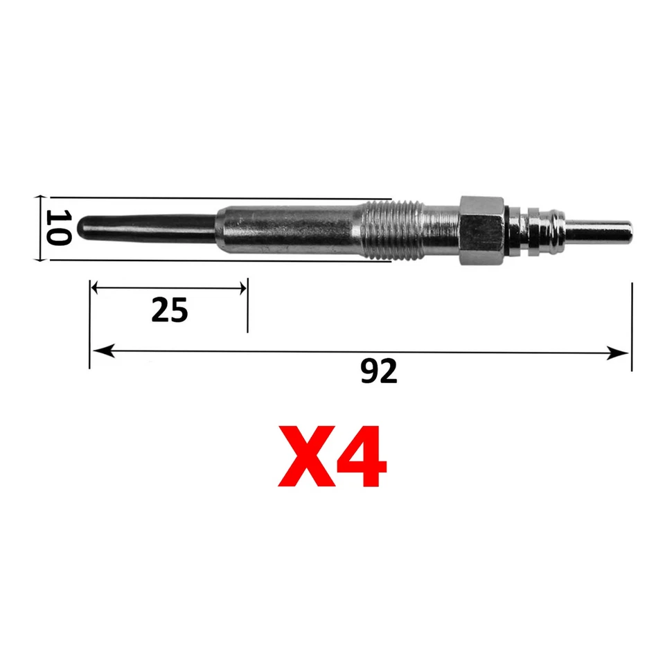 Faisceau + 4 Bougies Préchauffage Pour Audi A3 1.9 TDI 90 110 130 028971766 - Photo 4/4