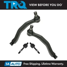 TRQ Front Inner & Outer Tie Rod Set Inner & Outer Fits Honda