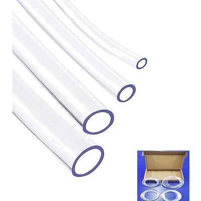 Klarer Schlauch PVC, 2mm 3mm 4mm 5mm, 12m, flexibel, Wasser Benzin Aquarium