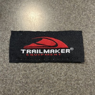 Trailmaker Equipment Patch Embroidered Sew On Unique Iconic Logo 1 5/8 X 3 1/2 