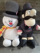 Warner Bros Frosty the Snowman Prof Hinkles Stuffed Animals 1999