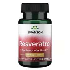 Swanson Resveratrol 100 mg 30 Capsules