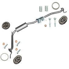 Mittelschalldämpfer Mitteltopf Auspuff Anbausatz fur Honda Civic VIII FN, FK 1.4