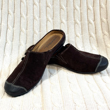 Naturalizer Natural Soul Fernanda Mule Brown Womens 8 M Slip On