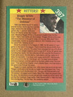 REGGIE WHITE EAGLES AUTOGRAPHED SIGNED 1991 FLEER CARD #397 PACKERS PANTHERS HOF — photo 2