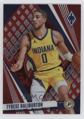 2023-24 Panini Phoenix Red 38/199 Tyrese Haliburton #99 1js1