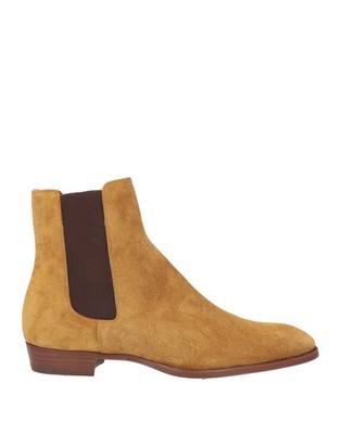 Celine - Men - Suede Ankle boot - Marigold