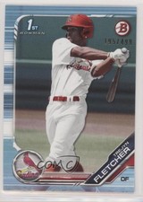 2019 Bowman Draft Sky Blue 195/499 Trejyn Fletcher #BD-174 0o6v